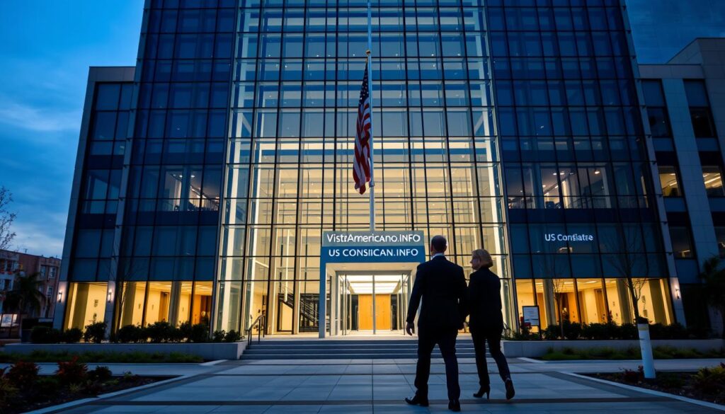 consulado-visto-americano-1024x585 Renovação do Visto Americano de Turista: Processo Simplificado e Orientações Importantes